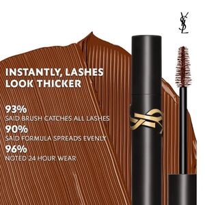 Ysl Yves Saint Laurent Luxurious 2 Brown Mascara Lash Clash New Mini In Box